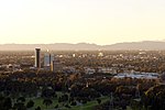 Burbank media district from Griffith Park 2015-11-07